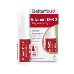 BETTERYOU VITAMIN D 3000IU+K2 ORALNI SPREJ 12ML