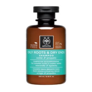 APIVITA OILY ROOTS&DRY ENDS ŠAMPON ZA MASNO VLASIŠTE I SUHE VRHOVE S KOPRIVOM 250