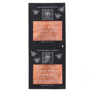 APIVITA EXPRESS BEAUTY FIRMING&REVITALIZING MASKA ZA ČVRSTOĆU KOŽE LICA S MATIČNOM MLIJEČI 2X8ML