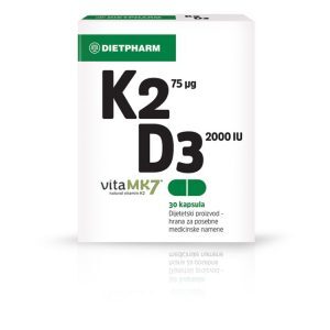 DIETPHARM K2D3 DODATAK ZA KOSTI 30 KAPSULA