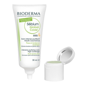 BIODERMA SEBIUM GLOBAL-COVER TONIRANA MATIRAJUĆA KREMA KOD KOŽE SKLONE AKNAMA 30ML+2G