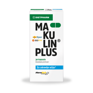 DIETPHARM MAKULIN PLUS ZA ZAŠTITU OČIJU 30 KAPSULA
