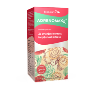 ADRENOMAXX KAPSULE ZA SMANJENJE UMORA,ISCRPLJENOSTI I STRESA 75 KAPSULA