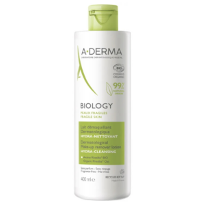 A-DERMA BIOLOGY MLIJEKO ZA SKIDANJE ŠMINKE 400 ML