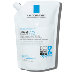 LA ROCHE-POSAY LIPIKAR SYNDET AP+ ECO REFILL PACK KREMA ZA PRANJE ATOPIČNE KOŽE OD ROĐENJA 400 ML