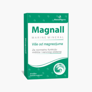 ABELA PHARM MAGNALL MARINE MAGNEZIJ+VITAMIN B6 30 KAPSULA