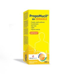 ABELA PHARM PROPOMUCIL SIRUP SA MEDOM ZA ODRASLE 120ML