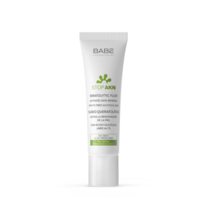LABORATORIOS BABE STOP AKN KERATOLYTIC EKSFOLIJACIJSKI FLUID ZA OBNAVLJANJE KOŽE I UKLANJANJE MRLJA I OŽILJAKA OD AKNI 30ML