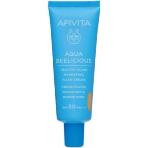 APIVITA AQUA BEELICIOUS HEALTHY GLOW SPF30 HIDRATANTNA TONIRANA KREMA SA SJAJANIM ZAVŠETKOM 40ML