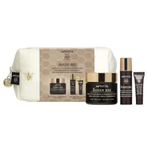 APIVITA PAKET QUEEN BEE LAGANA TEKSTURA ZA MJEŠOVITU KOŽU KREMA LIGHT 50ML+ANTI AGE SERUM 10ML+ANTI AGE OKOLOOČNA KREMA 2ML