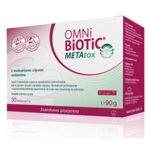 OMNI-BIOTIC METATOX SINBIOTIK KOD POREMEĆAJA METABOLIZMA ŠEĆERA I MASTI 30 VREĆICA