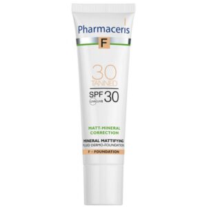 PHARMACERIS F MATT-MINERAL-CORRECTION SPF30 TEKUĆI MAT PUDER SA MINERALNIM PIGMENTIMA ZA MASNU KOŽU I KOŽU SKLONU AKNAMA 30ML