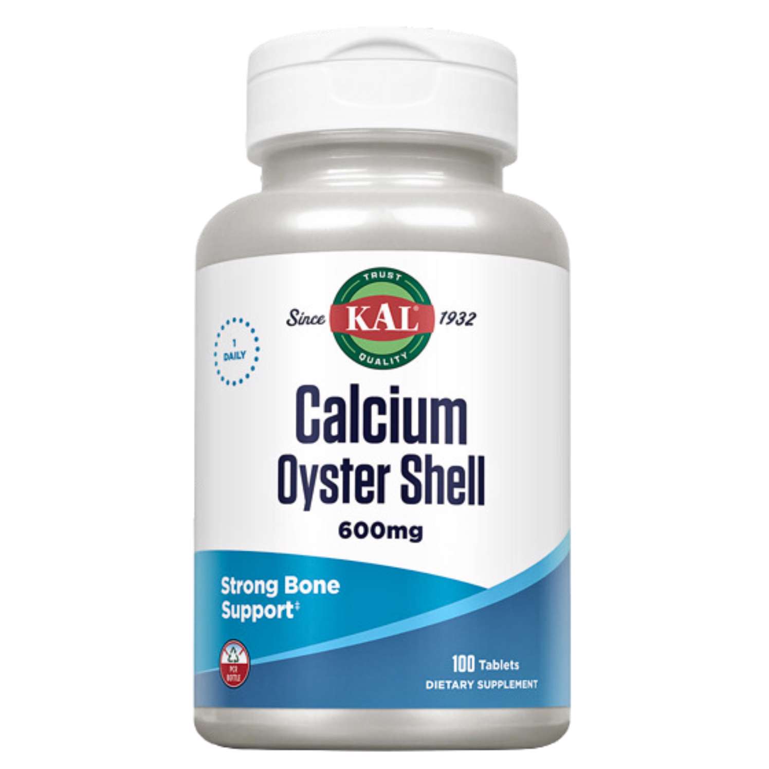 KAL CALCIUM 600MG OYSTER SHELL ZA JAKE KOSTI 100 TABLETA – Ljekarna ...