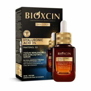BIOXCIN HIJALURONSKA KISELINA3%+PANTENOL HIDRATANTNI SERUM ZA VOLUMEN KOŽE 30ML