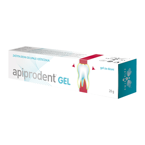 APIPHARMA APIPRODENT GEL ZA UPALJENE DESNI 20G – Ljekarna Ljubic – BiH ...