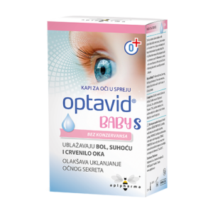 APIPHARMA OPTAVID BABY S KAPI ZA OČI KOD DOJENČADI I DJECE 10ML