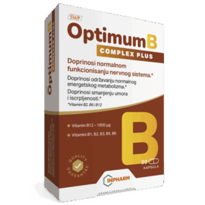 OPTIMUM B KOMPLEKS ZA NORMALNO FUNKCIONIRANJE ŽIVČANOG SUSTAVA 30 KAPSULA
