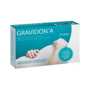 GRAVIDON-A DODATAK PREHRANI ZA TRUDNICE I DOJILJE 30 TABLETA