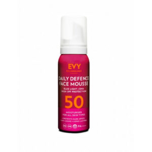 EVY TECHNOLOGY DAILY DEFENCE FACE MOUSSE MELANOMA SPF50 ANTI AGE PJENA ZA LICE ZA ZAŠTITU OD SUNCA 75ML
