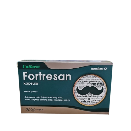 Fortesan FORTRESAN KAPSULE ZA ZDRAVLJE PROSTATE A30 – Ljekarna Ljubic – BiH ...